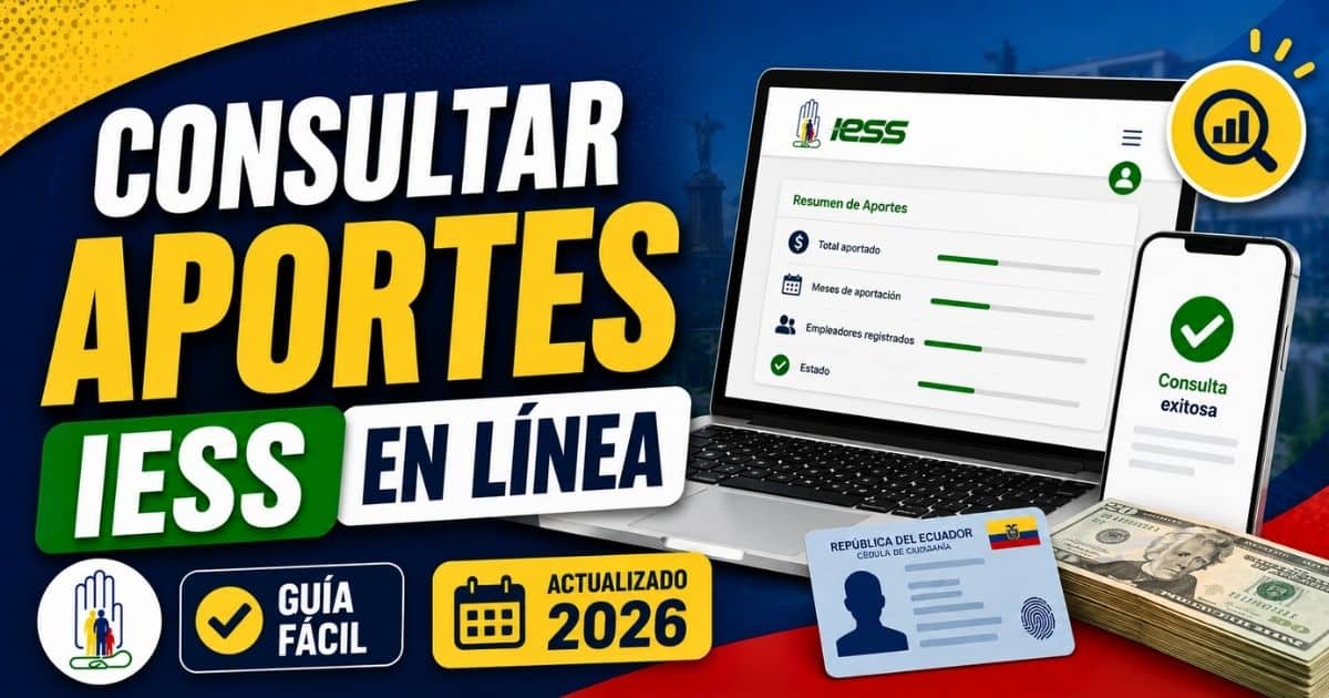 Consultar aportes del IESS