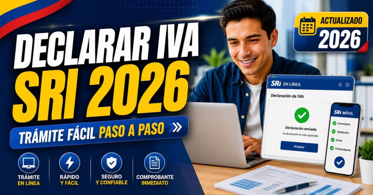Declarar IVA SRI