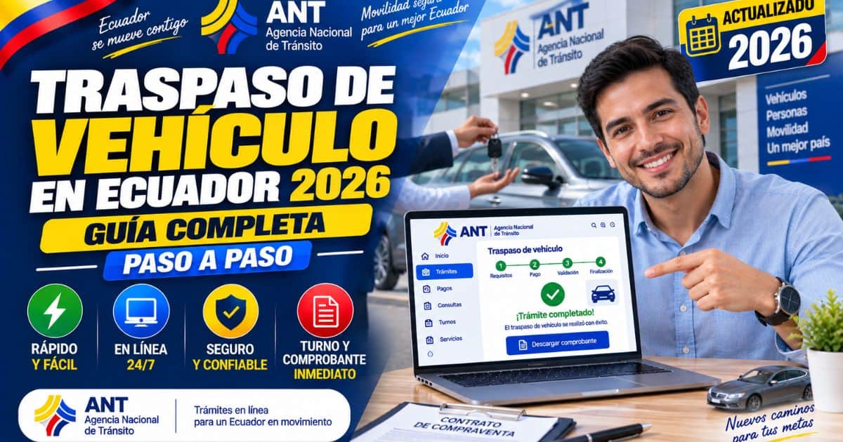 Traspaso de Vehículo en Ecuador