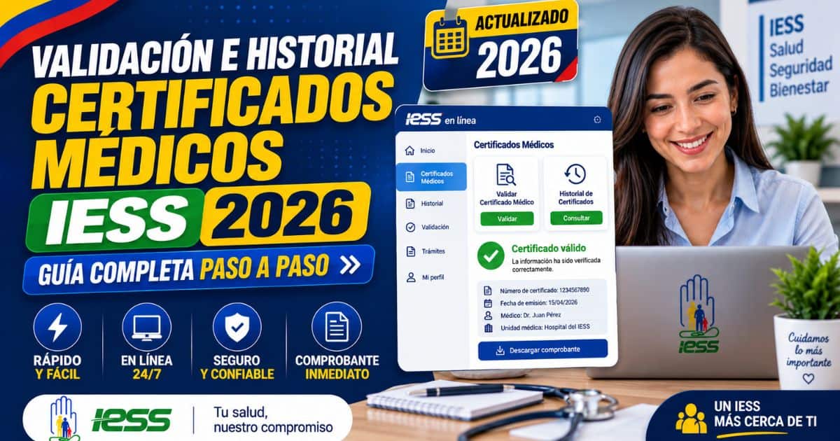 Validación e historial de certificados médicos