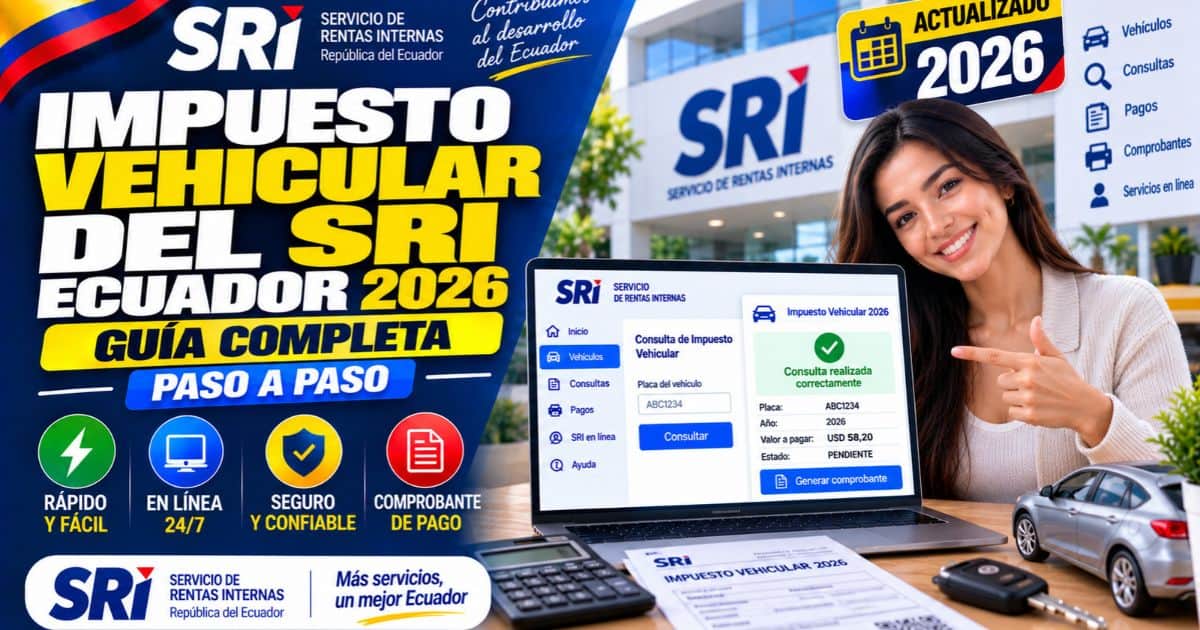Consultar impuesto vehicular del SRI